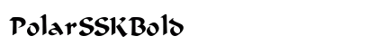 PolarSSK Bold preview