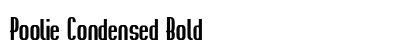 Poolie Condensed Bold Preview