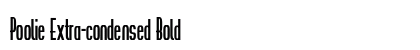 Poolie Extra-condensed Bold Preview