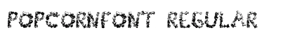 PopCornFont Regular preview