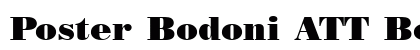 Poster Bodoni ATT Bold preview