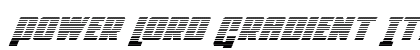 Power Lord Gradient Italic Italic preview