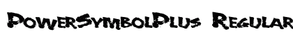 PowerSymbolPlus Regular preview