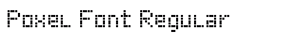 Poxel Font Regular preview