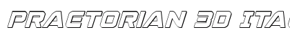 Praetorian 3D Italic Italic preview