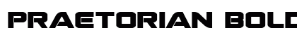 Praetorian Bold Expanded Bold Expanded preview
