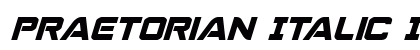 Praetorian Italic Italic preview