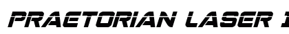 Praetorian Laser Italic Italic preview