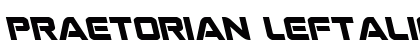 Praetorian Leftalic Italic preview