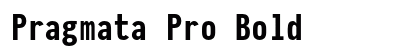 Pragmata Pro Bold preview