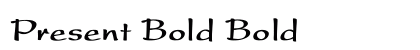 Present Bold Bold preview