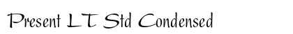 Present LT Std Condensed Font