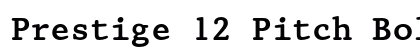 Prestige 12 Pitch Bold Font