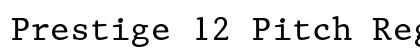 Prestige 12 Pitch Regular Font