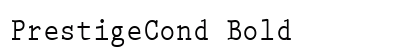 PrestigeCond Bold preview