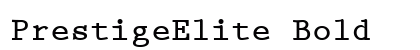 PrestigeElite Bold preview