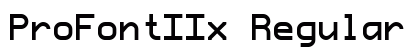 ProFontIIx Regular preview