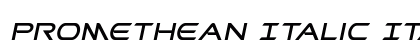 Promethean Italic Italic preview