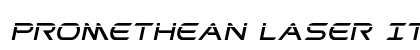 Promethean Laser Italic Italic preview