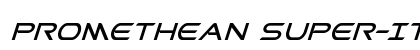 Promethean Super-Italic Italic preview