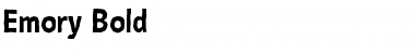 Emory Font