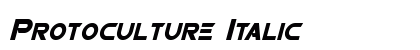 Protoculture Italic preview