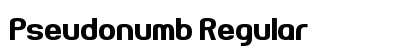 Pseudonumb Regular preview