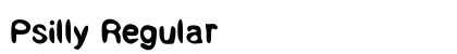 Psilly Regular preview