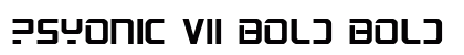 PsYonic VII Bold Bold preview