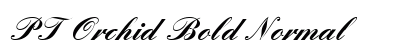 PT Orchid Bold Normal preview