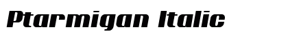 Ptarmigan Italic preview