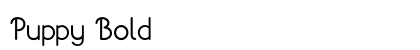 Puppy Bold preview