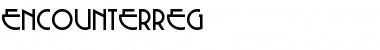 Download EncounterReg Font Download EncounterReg Font
