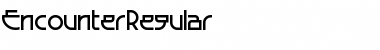 Download EncounterRegular Font Download EncounterRegular Font