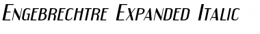 Engebrechtre Expanded Font