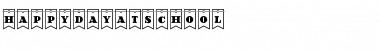 Download Happy Day at School Font Download Happy Day at School Font