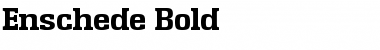 Download Enschede-Bold Font