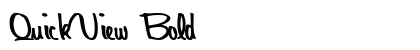 QuickView Bold preview