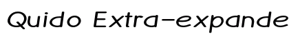 Quido Extra-expanded Bold Preview