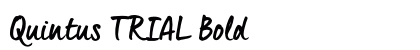 Quintus_TRIAL Bold preview