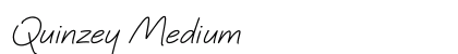 Quinzey Medium Preview