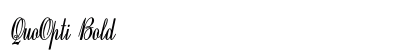 QuoOpti Bold preview