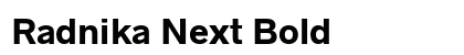 Radnika Next Bold preview