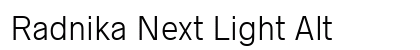 Radnika Next Light Alt Preview