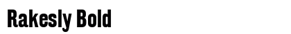 Rakesly Bold preview