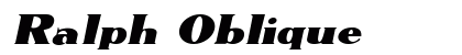 Ralph Oblique preview