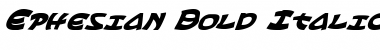 Mummy Halloween Bold Italic Font Mummy Halloween Bold Italic Font Preview