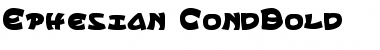 Ephesian CondBold Font