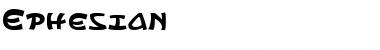 Ephesian Font