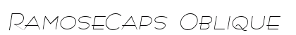 RamoseCaps Oblique preview